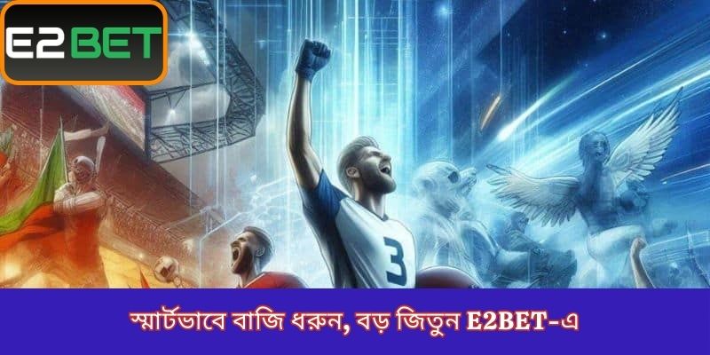 স্মার্টভাবে বাজি ধরুন, বড় জিতুন E2BET-এ