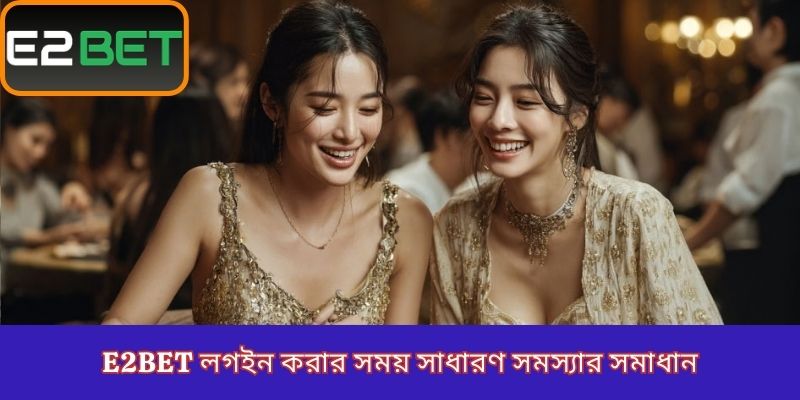E2Bet লগইন করার সময় সাধারণ সমস্যার সমাধান